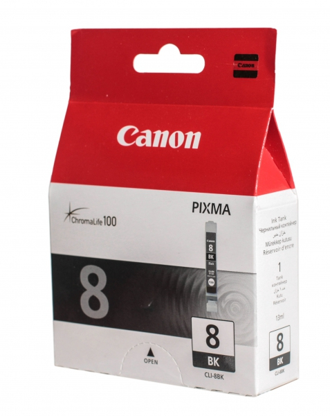 Картридж для принтера и МФУ Canon CLI-8BK/BL 0620B024/BL черный для Pixma MP800/MP500/iP6600D/iP5200/iP5200R (5220стр.)